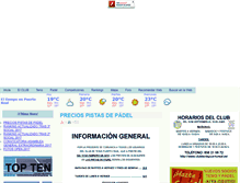 Tablet Screenshot of clubtenispuertoreal.es
